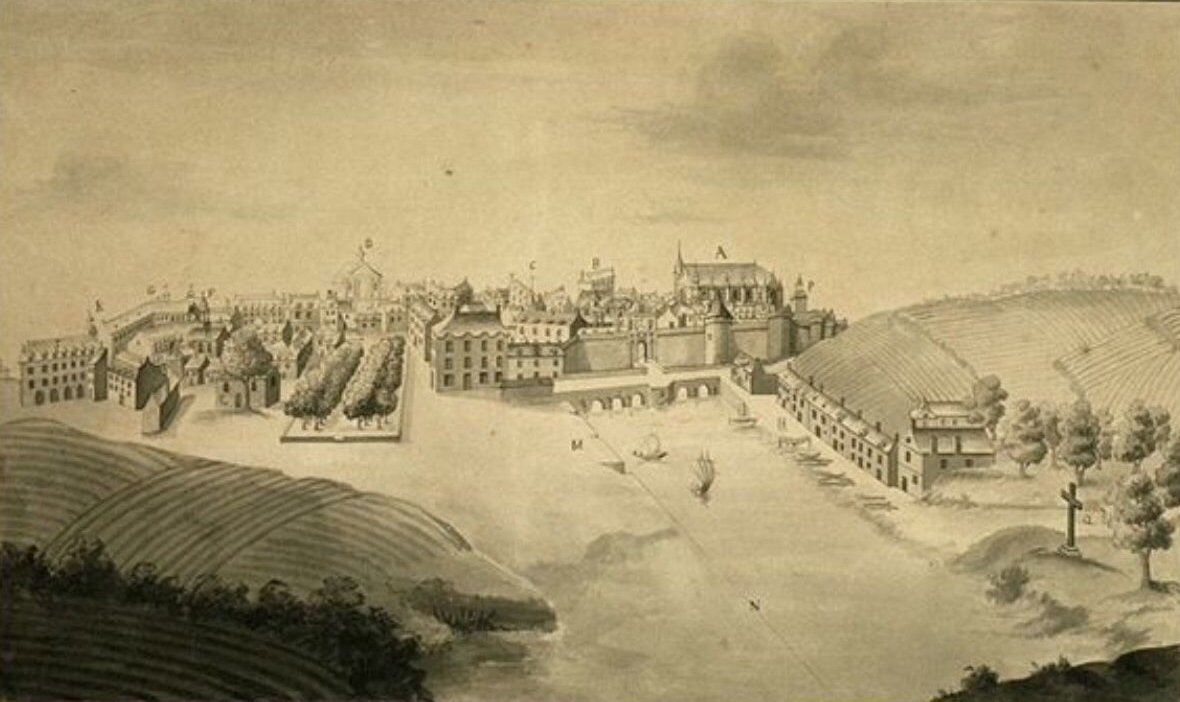 Port de Vannes au XVIIIième siècle