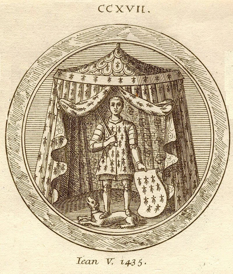 Sceau du Duc de Bretagne Jean V