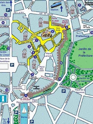 Guides et plans de Vannes